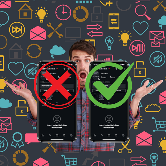 Instagram & TikTok Profil richtig erstellen 